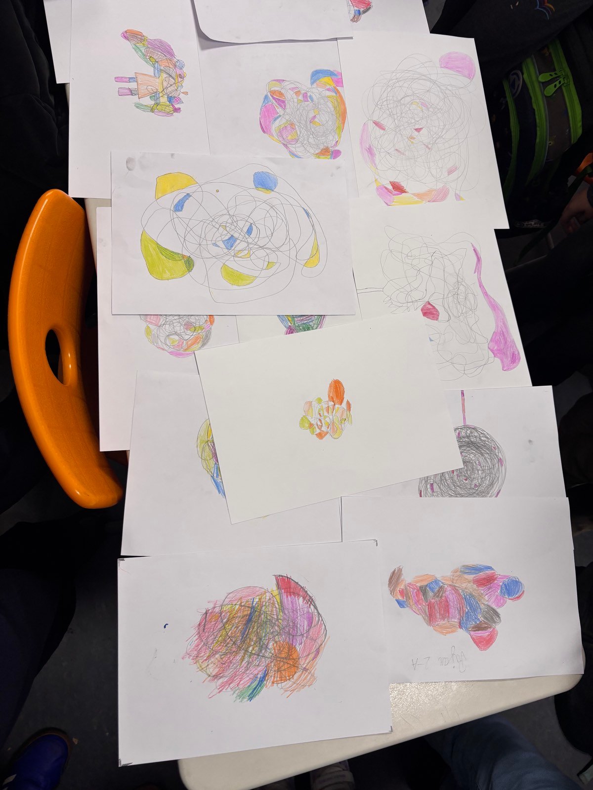 Fractal drawings Jahja Kemal students - 3
